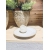 Taca Ceramiczna, Beżowa, Przecierana, Skandynawski Styl